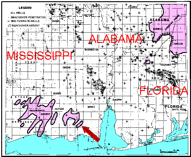 lOCATION MAP, SMACKOVER PROJECT